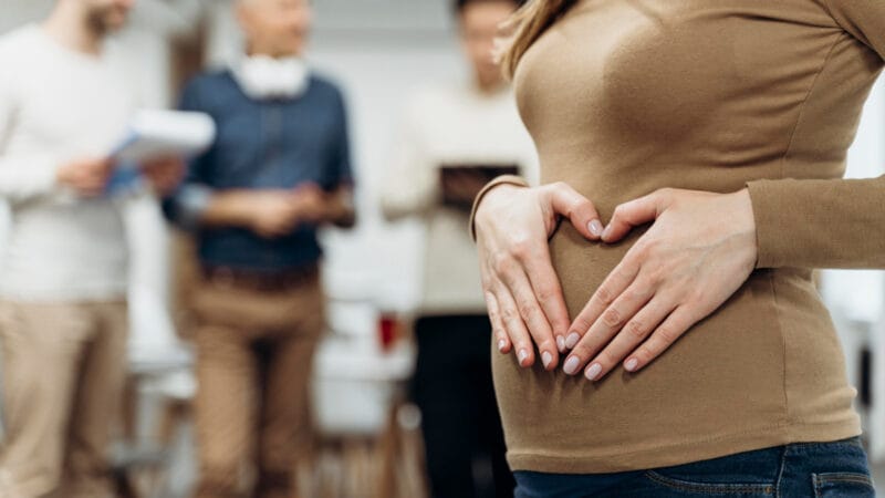 Nėščia verslininkė dekreto ismoka